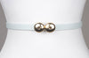 Gold Dome Enamel Dot Buckle (French Roast)